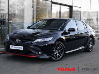 2018 Toyota Camry VIII (XV70), чёрный, 2349000 рублей, вид 1