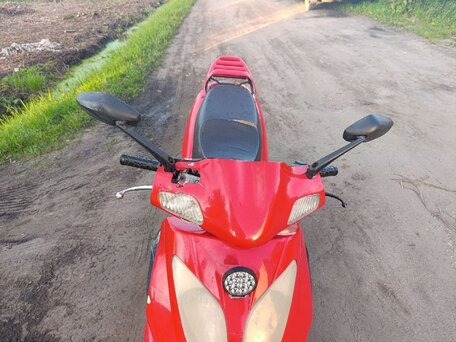 2007 Motoland Vulkan 150, красный, 25000 рублей, вид 2