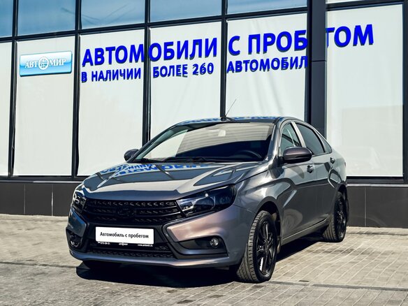 2017 Lada (ВАЗ) Vesta I, серый
