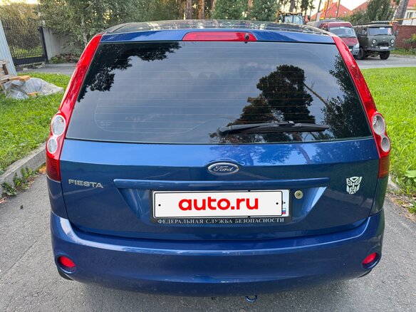 2008 Ford Fiesta Mk5, синий, 650000 рублей - вид 5