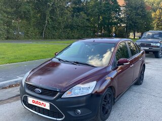 2008 Ford Focus II Рестайлинг, пурпурный, 235000 рублей, вид 2