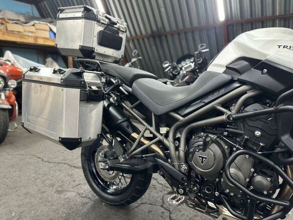 2019 Triumph Tiger 800, белый, 1050000 рублей - вид 16