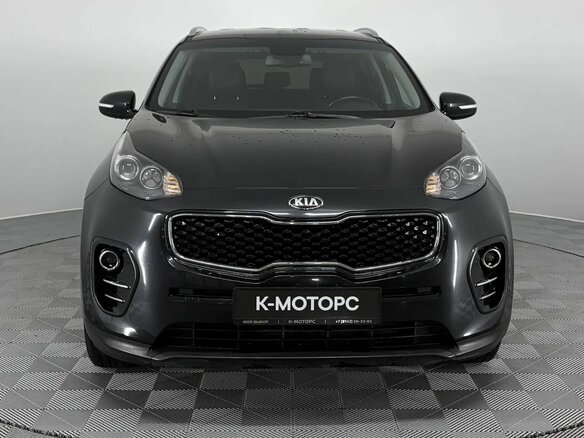 2018 Kia Sportage IV, чёрный, 1840000 рублей - вид 2