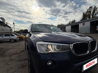 2017 BMW X3 20d xDrive II (F25) Рестайлинг, синий, 2500000 рублей, вид 3