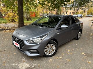 2018 Hyundai Solaris II, серый, 1100000 рублей, вид 1