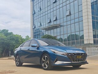 2023 Hyundai Elantra VII (CN7), синий, 1750000 рублей, вид 1