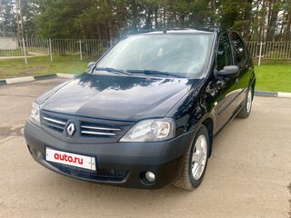 2009 Renault Logan I, чёрный, 428000 рублей, вид 1