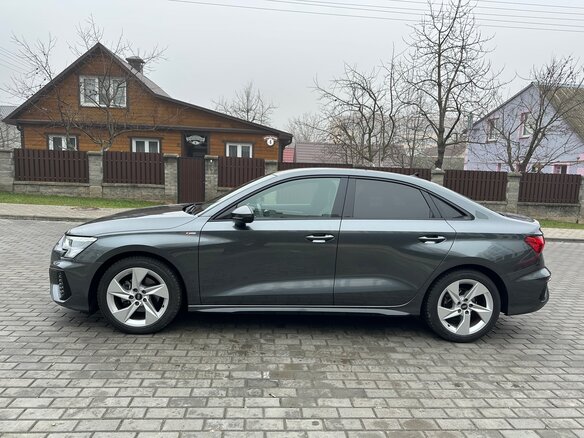 2021 Audi A3 30 TFSI IV (8Y), серый, 1890000 рублей - вид 6
