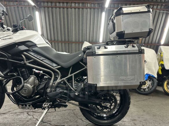 2019 Triumph Tiger 800, белый, 1050000 рублей - вид 17