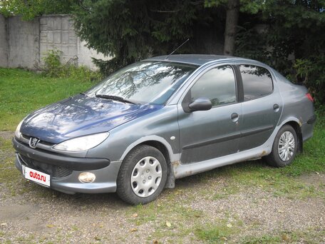 2007 Peugeot 206, серый, 190000 рублей, вид 2