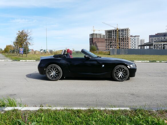 2007 BMW Z4 I (E85/E86) Рестайлинг, чёрный, 1750000 рублей - вид 5