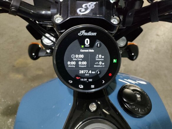 2024 Indian Scout, синий, 1799000 рублей - вид 4