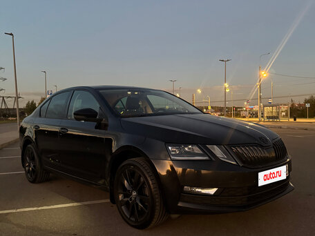 2019 Skoda Octavia III (A7) Рестайлинг, чёрный, 1950000 рублей, вид 2