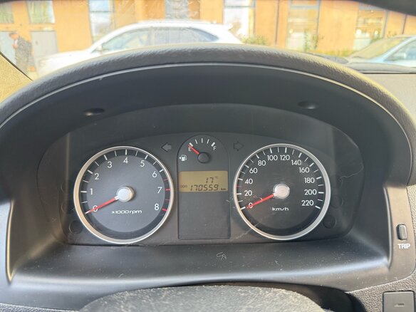 2006 Hyundai Getz I Рестайлинг, красный, 500000 рублей - вид 5