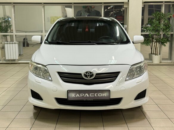 2007 Toyota Corolla X (E140, E150), белый - вид 2