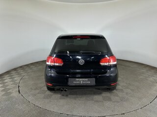 2010 Volkswagen Golf VI, чёрный, 780000 рублей, вид 3