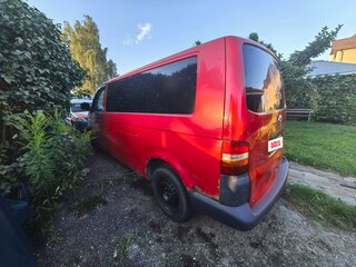 2007 Volkswagen Transporter Long T5, красный, 620000 рублей, вид 3