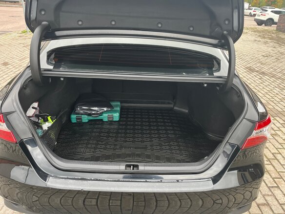 2018 Toyota Camry VIII (XV70), чёрный, 2250000 рублей - вид 12