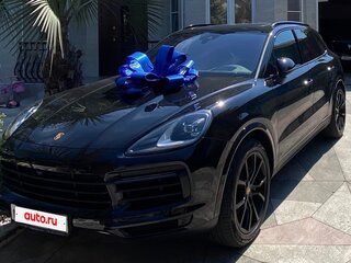 2018 Porsche Cayenne III, чёрный, 6600000 рублей, вид 1