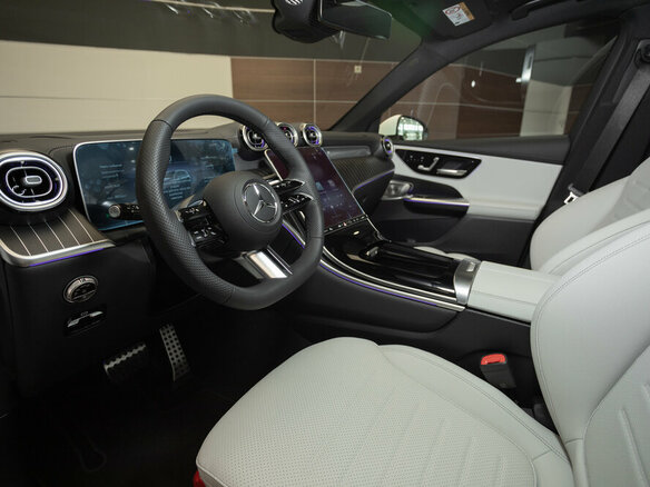 2026 Mercedes-Benz GLC Coupe 300 II (C254), серый - вид 13