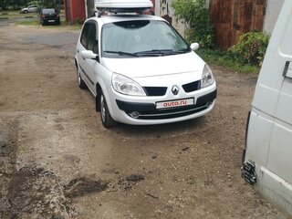 2007 Renault Scenic II Рестайлинг, белый, 470000 рублей, вид 1