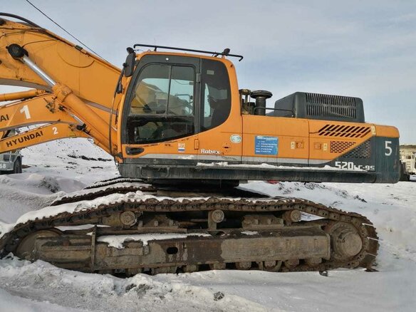 2014 Hyundai R520LC, жёлтый - вид 2