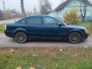 1996 Volkswagen Passat B5, синий, 185000 рублей, вид 2