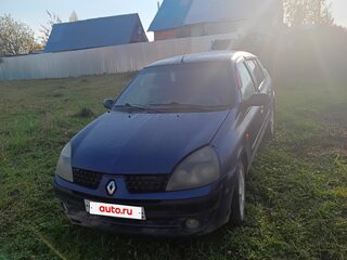 2004 Renault Symbol I Рестайлинг, синий, 220000 рублей, вид 1