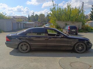 1999 Mercedes-Benz S-Класс 320 Long IV (W220), чёрный, 599999 рублей, вид 5