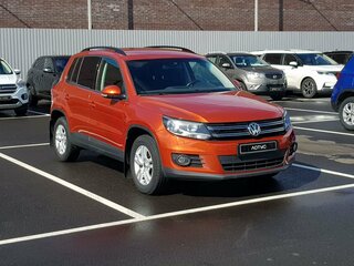 2016 Volkswagen Tiguan I Рестайлинг, оранжевый, 1599000 рублей, вид 1