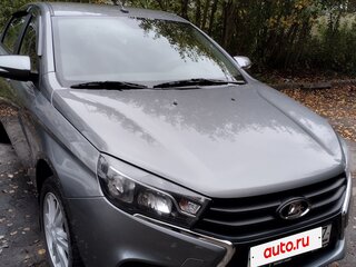2019 Lada (ВАЗ) Vesta I, серый, 1100000 рублей, вид 3
