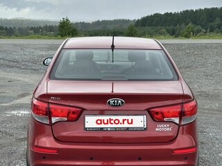 2016 Kia Rio III Рестайлинг, красный, 1180000 рублей, вид 4