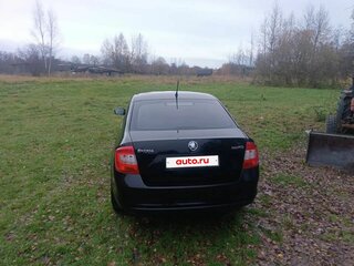2014 Skoda Rapid I, чёрный, 850000 рублей, вид 3
