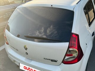 2012 Renault Sandero I, белый, 380000 рублей, вид 4