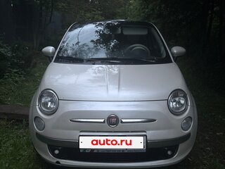 2013 Fiat 500 II, белый, 800000 рублей, вид 3