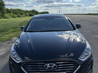 2018 Hyundai Sonata VII (LF) Рестайлинг, чёрный, 1540000 рублей, вид 1
