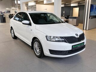 2019 Skoda Rapid I Рестайлинг, белый, 1299000 рублей, вид 1