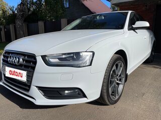 2015 Audi A4 IV (B8) Рестайлинг, белый, 1430000 рублей, вид 5
