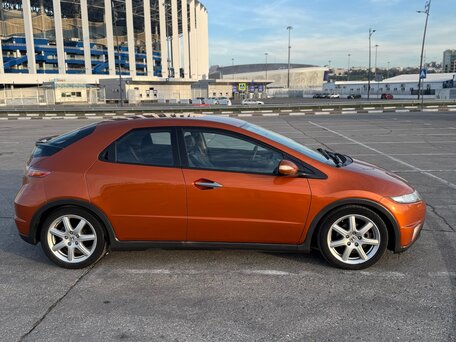2008 Honda Civic VIII, оранжевый, 550000 рублей, вид 5
