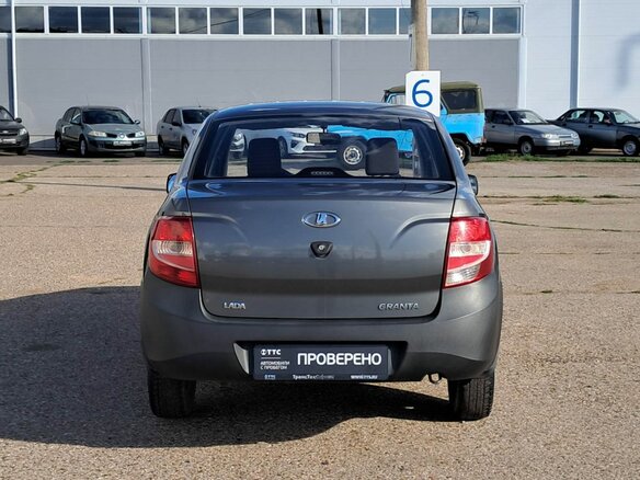 2013 Lada (ВАЗ) Granta I, серый - вид 5