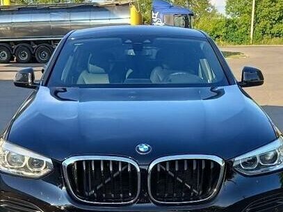 2018 BMW X4 20d II (G02), чёрный