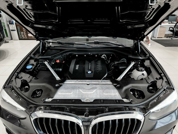 2018 BMW X3 30d xDrive III (G01), серый - вид 8