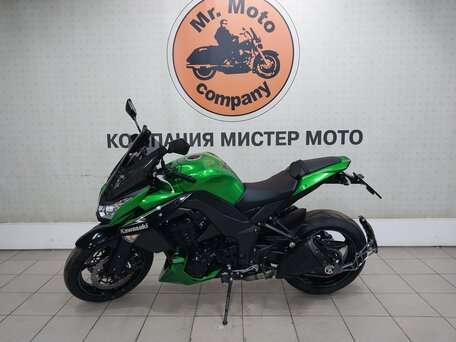 2013 Kawasaki Z 1000, зелёный, 799000 рублей, вид 2