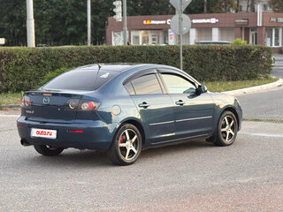 2007 Mazda 3 I (BK) Рестайлинг, синий, 395000 рублей, вид 4