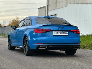 2019 Audi A4 V (B9), голубой, 2749000 рублей, вид 4