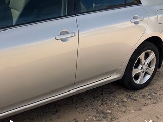 2012 Toyota Corolla X (E140, E150) Рестайлинг, серебристый, 950000 рублей, вид 3