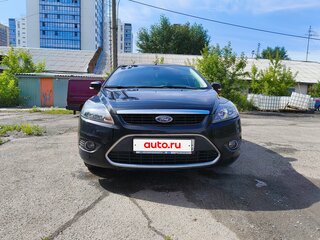 2010 Ford Focus II Рестайлинг, чёрный, 490000 рублей, вид 2