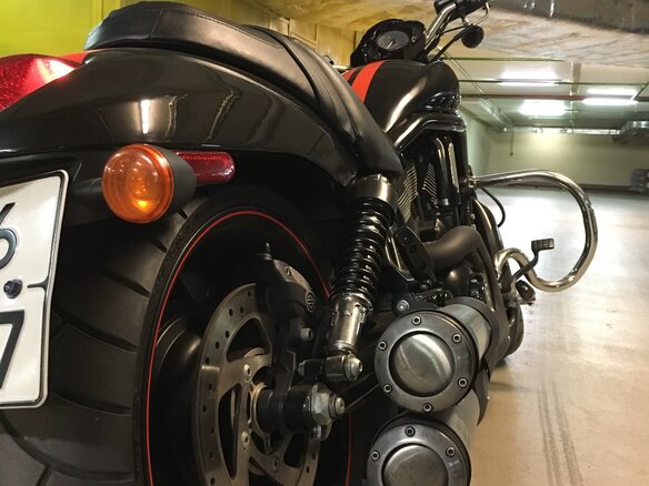 2008 Harley-Davidson V-Rod, чёрный - вид 4