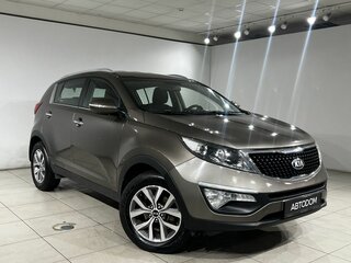 2014 Kia Sportage III Рестайлинг, коричневый, 1297000 рублей, вид 3