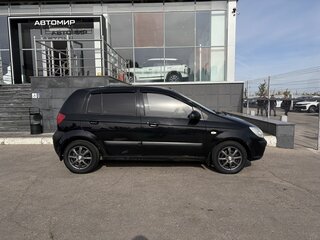 2008 Hyundai Getz I Рестайлинг, чёрный, 420000 рублей, вид 4